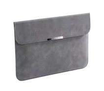 Купить - чехол для Apple MacBook  Чехол конверт для ноутбука из Эко-замши Smartdevil для Macbook Air Pro 15"-16" Cерый