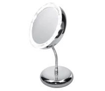 Купить - косметическое зеркало  Зеркало косметическое Adler AD 2159 LED 3x увеличение zoom 15см