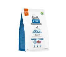 Купить -  Корм Brit Care Adult Large Breed Lamb сухой с ягненком для взрослых собак крупных пород 3 кг  (8595602559084)