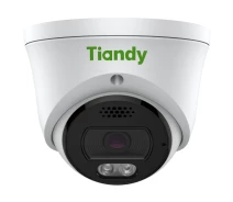 Купить - камеры видеонаблюдения  Камера IP Tiandy TC-C35XQ, 5MP, Turret EW Color Maker/TriLight, 2.8mm, f/1.0, IR30m, LED15m, DC 12V/