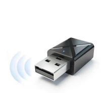 Купить - FM трансмиттер  Bluetooth 5.0 мини аудио приемник передатчик звука VIKEFON KN320