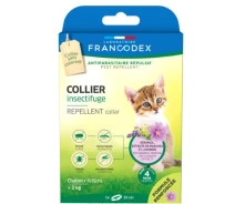 Купить - противопаразитарное средство для кота  Ошейник Francodex Repellent Collar репеллентный для котят 35 см