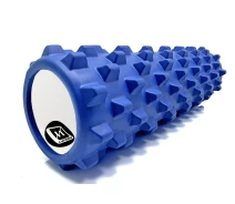 Купить - массажный валик  Роллер массажный для МФР и йоги EasyFit 45 см EF-2029-BL Синий