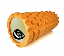 Купить - массажный валик  Роллер массажный для МФР и йоги EasyFit 33х14 см EF-2020-OR Оранжевый