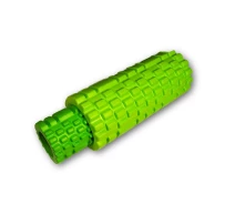 Купить - массажный валик  Роллер массажный для МФР и йоги EasyFit Grid Roller Double 33 см EF-7737-6