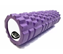 Купить - массажный валик  Роллер массажный EasyFit Grid Roller v2.1 45 см EF-2027-V Фиолетовый