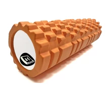 Купить - массажный валик  Роллер массажный EasyFit Grid Roller v2.1 45 см EF-2027-OR Оранжевый