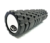 Купить - массажный валик  Роллер массажный EasyFit Grid Roller v2.1 45 см EF-2027-BK Черный
