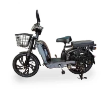 Купить - электроскутеры  Электроскутер Двухместный FADA RUTA (1000W, 60V,15Ah, 17") Черный