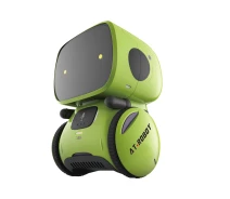 Купить - игрушку-робота  Робот интерактивный с голосовым управлением зелёный (90054-BR-626)