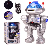 Купить - игрушку-робота  Робот на р/у Робовоин 9894 Play Smart, стреляет дисками, в коробке (6965224081287)
