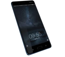 Купить - смартфон и мобильный телефон  Смартфон Nokia 8 Dual Sim 4/64 ГБ Black 5.3" 13 Мп+13 Мп 3090 мАч A-GPS NFC
