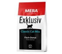 Купить -  Корм MERA Exclusiv Classic Cat Mix Fish - Donut сухой с рыбой для взрослых котов 10 кг