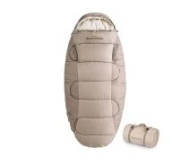 Купить - спальный мешек  Спальный мешок овальный Naturehike PS200 NH20MSD03, бежевый