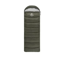 Купить - спальный мешек  Спальный мешок с капюшоном Naturehike U350S NH20MSD07, (-3°C), левый, темно-зеленый
