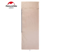Купить - спальный мешек  Подкладка для спального мешка Naturehike NH15S012-E (размер L), хлопок, бежевый