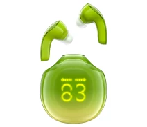 Купить - наушники  Bluetooth наушники ACEFAST T9 Crystal (Air) 480mAh IPX4, Green
