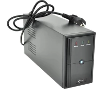 Купить - источник бесперебойного питания  ИБП Ritar E-RTM600L-U (360W) ELF-L, LED, AVR, 2st, USB, 2xSCHUKO socket, 1x12V7Ah, металлический E-RTM600L-U (7860)