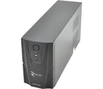 Купить - источник бесперебойного питания  ИБП Ritar RTP600L-UX-IEC (360W) Proxima-L, LED, AVR, 3st, USB, 4xIEC-320 C14, 145-290Vac, 1x12V7Ah, plastik Case RTP600