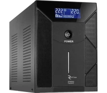 Купить - источник бесперебойного питания  ИБП Ritar RTM3000 (1800W) Proxima-D, AVR, 3st, 3xSCHUKO socket, 4x12V9Ah, металлический Case RTM3000D (5865)