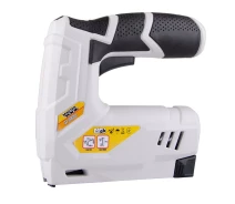 Купить - пневмостеплер  Степлер аккумуляторный MASTERTOOL скоба R53 6-14 мм 1300 mAh/3.6 В Black and White (41-0800)