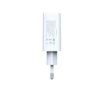 Купить - зарядное устройство для телефона и планшета  3 in 1 20W 2хUSB Type-C порты 2+1xUSB порт - сетевое зарядное устройство Proda PD-А73 (PD-A73-WH)