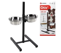 Купить - миску и контейнер для собак  Миски для собак на штативе Flamingo Otis+ H-Stand, 2 шт х 1.5 л
