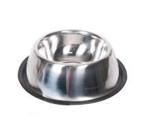 Купить - миску и контейнер для собак  Миска для собак Flamingo Dish Rubber Rim с резиновым ободком 2.2 л