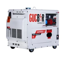 Купить - генератор  Дизельный генератор 6-7 кв. GUCBIR GJD7000S-3 трехфазный на 15 л. 50 Гц, 3 фазы + Бесперебойник в подарок! (GJD7000S-3+456)
