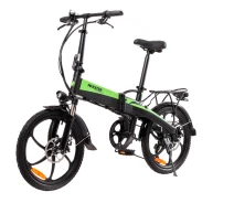 Купить - электровелосипеды  Электровелосипед Maxxter RUFFER Black-Green [82276]