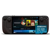 Купить - игровую консоль  Игровая консоль Valve Steam Deck OLED 512GB Black + Карта памяти Samsung 512Gb