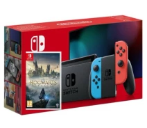 Купить - игровую консоль  Игровая консоль Nintendo Switch Neon Blue-Red (Upgraded version) + Игра Hogwarts Legacy (русские субтитры)