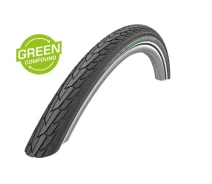 Купить - покрышку для велосипеда  Покрышка 20x1.75 (47-406) Schwalbe ROAD CRUISER K-Guard B/W HS484 green (TIR-06-78)