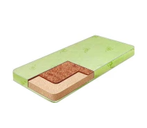 Купить - детский матрас  Матрас детский Алекс Bamboo 120 х 60 х 6 см Light Green (61165)