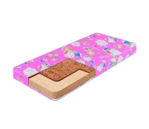 Купить - детский матрас  Матрас детский Алекс Hello Kitty Кокос - поролон 120х60 см Pink (94687)