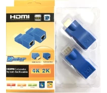 Купить - адаптер и кабель  Удлинитель Atcom (14369) HDMI-Ethernet, до 30м (в комплекте 2 шт)