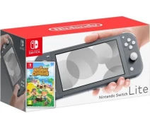 Купить - игровую консоль  Игровая консоль Nintendo Switch Lite Gray + Игра Animal Crossing: New Horizons