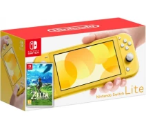 Купить - игровую консоль  Игровая консоль Nintendo Switch Lite Yellow + Игра The Legend of Zelda: Breath of the Wild