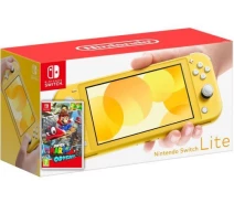 Купить - игровую консоль  Игровая консоль Nintendo Switch Lite Yellow + Игра Super Mario Odyssey