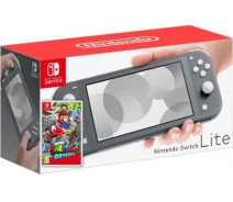Купить - игровую консоль  Игровая консоль Nintendo Switch Lite Gray + Игра Super Mario Odyssey