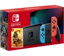 Купить - игровую консоль  Игровая консоль Nintendo Switch Neon Blue-Red (Upgraded version) + Игра Mortal Kombat 11