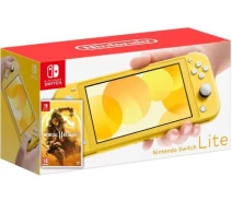 Купить - игровую консоль  Игровая консоль Nintendo Switch Lite Yellow + Игра Mortal Kombat 11