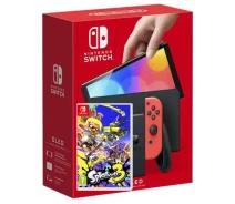 Купить - игровую консоль  Игровая консоль Nintendo Switch (OLED model) Neon Blue-Red + Игра Splatoon 3