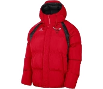 Купить - куртку мужскую  Куртка NIKE JORDAN CHI M JKT FILL CTS ST красно-черная DN9771-657 Размер M (DN9771-657_M)