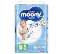Купить - подгузник  Подгузник Moony S 4-8 кг 54 шт (495)