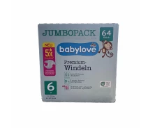 Купить - подгузник  Подгузники Babylove Premium Jumbo Pack 6xl (15-20 кг) 64 шт.