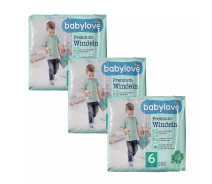 Купить - подгузник  Детские одноразовые подгузники Babylove Premium 6xl (15-20) кг 96 шт.