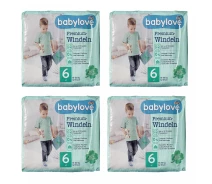 Купить - подгузник  Детские одноразовые подгузники Babylove Premium 6xl (15-20) кг 128 шт.