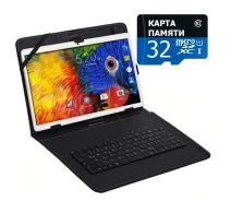 Купить - планшет  Планшет-телефон Adronix  MT232 3G Silver  2/32GB + Чехол-клавиатура + Карта памяти 32GB