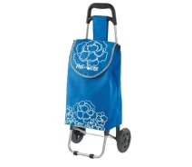 Купить - сумку хозяйственную  Тачка сумка на колесах Stenson MH-1898 до 18 кг blue